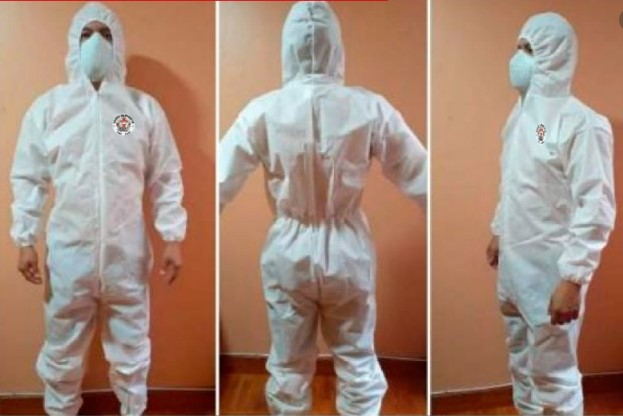 traje seguridad descartables